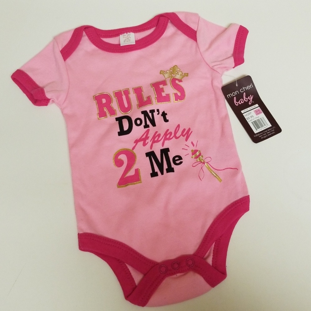 MON CHERI ONESIES - Picture 3 of 6